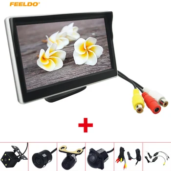 FEELDO 5" LCD TFT Stand-alone Monitor Rear View Backup Camera RCA Video Rearview System 2.4G Wireless Cigarette Lighter Optional
FEELDO 5" LCD TFT Stand-alone Monitor Rear View Backup Camera RCA Video Rearview System 2.4G Wireless Cigarette Lighter Optional
