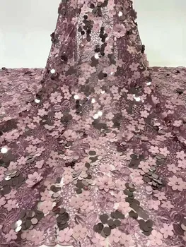 High quality sequin embroidery French mesh bud silk cloth cloth Nigeria Nigeria lace suitable dress skirt DIY clothing 5 yards
High quality sequin embroidery French mesh bud silk cloth cloth Nigeria Nigeria lace suitable dress skirt DIY clothing 5 yards
