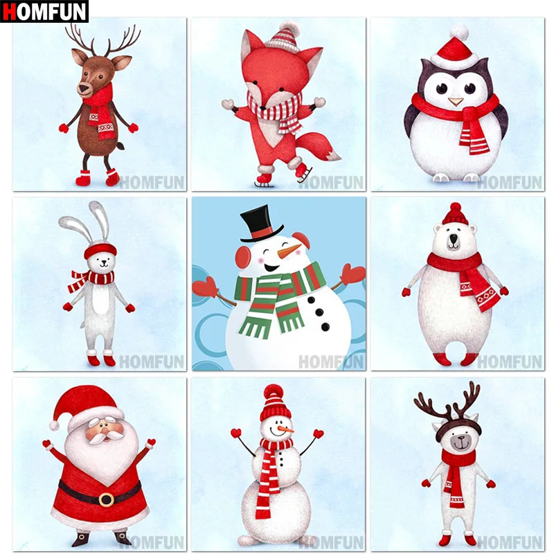 HOMFUN Christmas Card Gift Full Square/Round Drill 5D DIY Diamond Painting 3D Embroidery Cross Stitch 5D Home Decor A14454
HOMFUN Christmas Card Gift Full Square/Round Drill 5D DIY Diamond Painting 3D Embroidery Cross Stitch 5D Home Decor A14454
