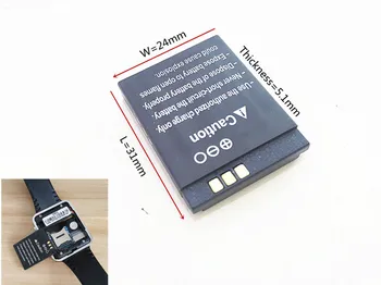 2019 Original Rechargeable Li-ion Battery 3.7v 380mah Smart Watch Battery Replacement Battery For Smart Watch Dz09 A1 V8 X6
2019 Original Rechargeable Li-ion Battery 3.7v 380mah Smart Watch Battery Replacement Battery For Smart Watch Dz09 A1 V8 X6