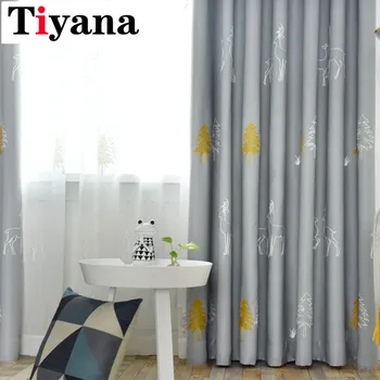 Cartoon gray curtains For Kids Living Room Kitchen Bedroom Thick Window Drapes Deer Tree Pattern White Sheer P168D3
Cartoon gray curtains For Kids Living Room Kitchen Bedroom Thick Window Drapes Deer Tree Pattern White Sheer P168D3
