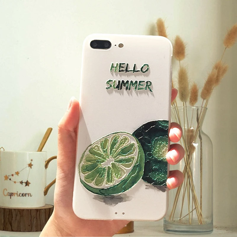 3D Fresh Fruit Color Case for iPhone 6 6s Plus 7 7 Plus TPU Silicone Soft Cover Case for i7 i8 iX Happy Summer Free
3D Fresh Fruit Color Case for iPhone 6 6s Plus 7 7 Plus TPU Silicone Soft Cover Case for i7 i8 iX Happy Summer Free