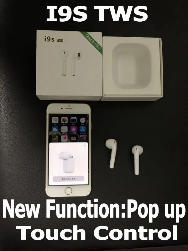 NEW Arrival ! Pup pop I9 I9S TWS Ture Wireless Earphone air i9s Bluetooth 5.0 Headset pods 3D Stereo Earbuds pk i10 i15 i20 tws
NEW Arrival ! Pup pop I9 I9S TWS Ture Wireless Earphone air i9s Bluetooth 5.0 Headset pods 3D Stereo Earbuds pk i10 i15 i20 tws
