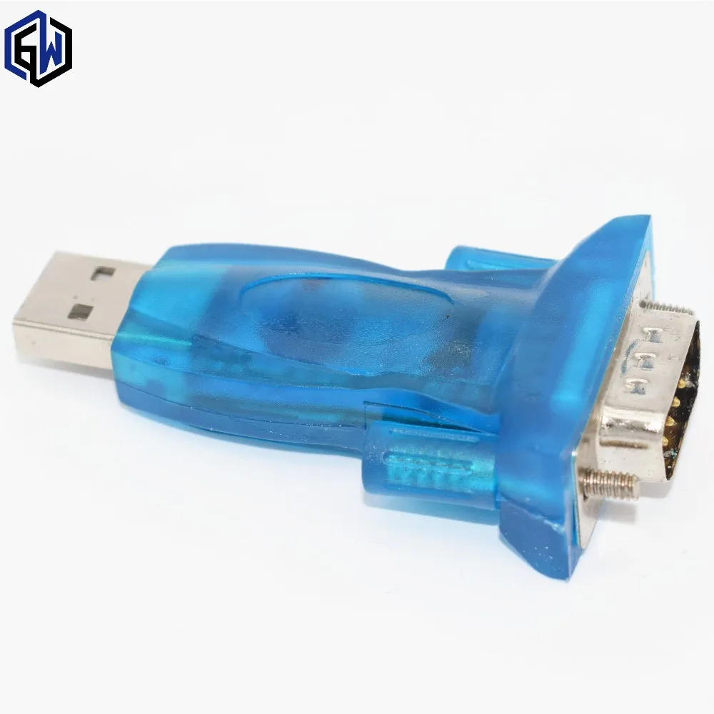 Image 1pcs HL 340 New USB to RS232 COM Port Serial PDA 9 pin DB9 Cable Adapter support Windows7 64
