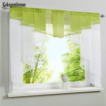 Bay Window Curtains Fashion Pleated Design Stitching Colors Tulle Balcony Kitchen Window Curtain One Set Roman Curtain Blind
Bay Window Curtains Fashion Pleated Design Stitching Colors Tulle Balcony Kitchen Window Curtain One Set Roman Curtain Blind