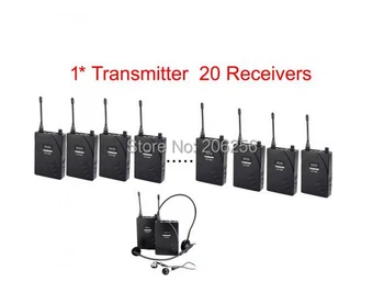Wireless Assistive Listening Tour Guide System translation systems 20 Receivers+Transmitter 1+20 earphone Translation System
Wireless Assistive Listening Tour Guide System translation systems 20 Receivers+Transmitter 1+20 earphone Translation System