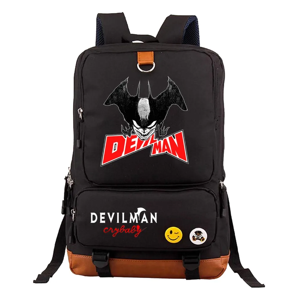 2019 new anime DEVILMAN crybaby Backpack teenagers travel Shoulder Travel bag canvas print women men schoolbag
2019 new anime DEVILMAN crybaby Backpack teenagers travel Shoulder Travel bag canvas print women men schoolbag