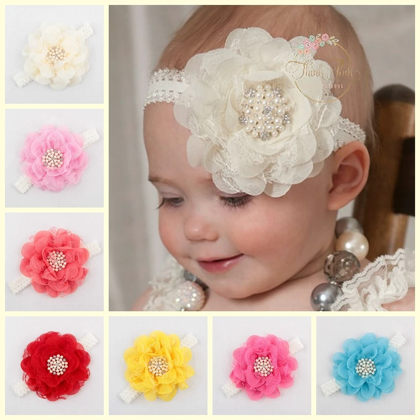 Fashion Chiffon Hair Bow Newborn Baby Baptism Baby Girls Hair Accessories Lace Flower Headband Hairband Shabby Chic Headband
Fashion Chiffon Hair Bow Newborn Baby Baptism Baby Girls Hair Accessories Lace Flower Headband Hairband Shabby Chic Headband
