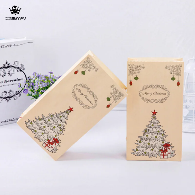 Eco Friendly Kraft Paper Bag Merry Christmas Gift Bags Lovely Cookies Present Gift Bag Luxury Wedding Bag
Eco Friendly Kraft Paper Bag Merry Christmas Gift Bags Lovely Cookies Present Gift Bag Luxury Wedding Bag