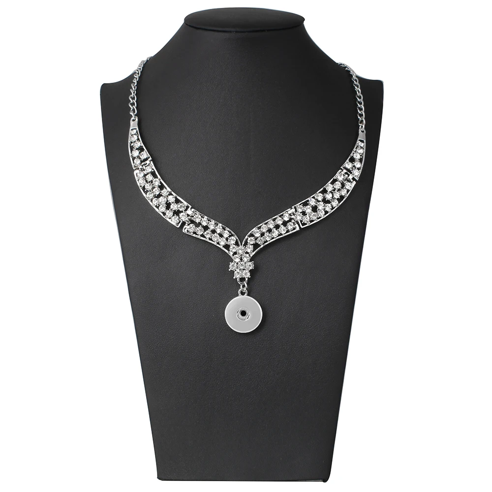 2019 New 18mm Snap Button Necklace Rhinestone Button Jewelry with Chain Fit 18mm Snap Necklace Pendant Jewelry for Women
2019 New 18mm Snap Button Necklace Rhinestone Button Jewelry with Chain Fit 18mm Snap Necklace Pendant Jewelry for Women
