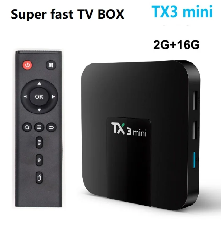 

TX3 mini Android 7.1 Smart TV BOX 2GB 16GB Amlogic S905W Quad Core Set top box H.265 4K WiFi Media player TX3mini 1GB 8GB