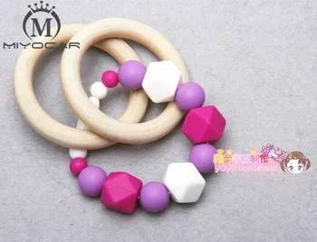 Baby Teething Rattle,Teething Ring Toy,Silicone FDA Food Grade Teething Ring,Purple Teething Beads,Silicone Bead Ring,Bite Beads
Baby Teething Rattle,Teething Ring Toy,Silicone FDA Food Grade Teething Ring,Purple Teething Beads,Silicone Bead Ring,Bite Beads