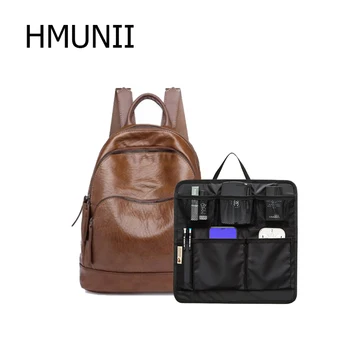 HMUNII Organizer Insert Bag Women Nylon Travel Insert Bags Lady Makeup Purse Large liner Lady Makeup Travel accessories
HMUNII Organizer Insert Bag Women Nylon Travel Insert Bags Lady Makeup Purse Large liner Lady Makeup Travel accessories