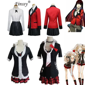 Kakegurui Yumeko Jabami Danganronpa Cosplay Junko Enoshima Happy Havoc Cosplay Costume Cosplay School Uniforms Game Outfits
Kakegurui Yumeko Jabami Danganronpa Cosplay Junko Enoshima Happy Havoc Cosplay Costume Cosplay School Uniforms Game Outfits