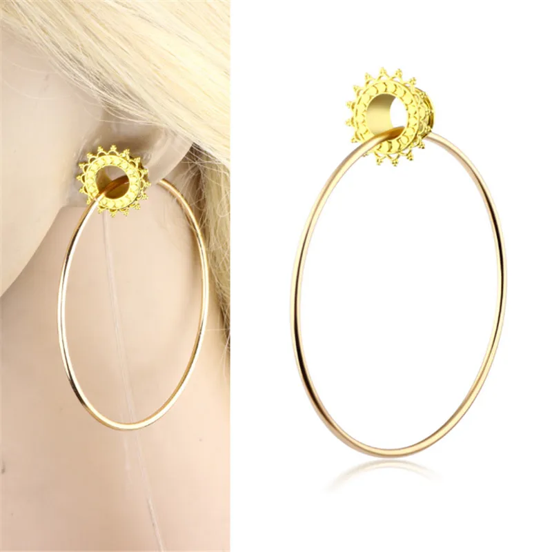2pcs/ lot Stainless Steel Ear Plugs Tunnels Flesh Expansions Piercing Gauge Gold Color Stretcher Earring Gauges Body Jewelry
2pcs/ lot Stainless Steel Ear Plugs Tunnels Flesh Expansions Piercing Gauge Gold Color Stretcher Earring Gauges Body Jewelry