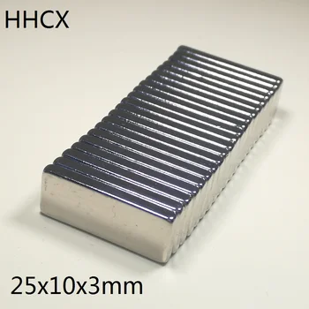 50pcs/lot Magnet 25x10x3 N35 NdFeB Rare Earth Magnet 25*10*3 Neodymium Magnets 25 X 10 X 3 for moto
50pcs/lot Magnet 25x10x3 N35 NdFeB Rare Earth Magnet 25*10*3 Neodymium Magnets 25 X 10 X 3 for moto
