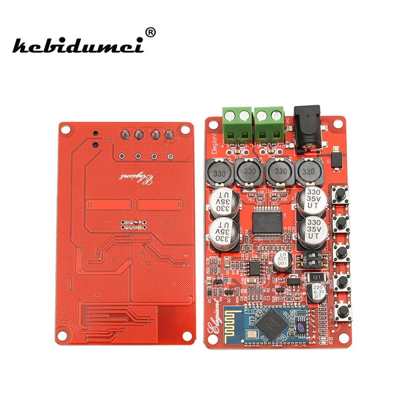 kebidumei TDA7492P 50W+50W Digital Amplifier Board Bluetooth 4.0 Chip For BT Audio Receiver Module Parts | Электроника