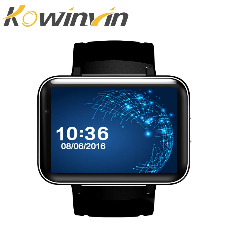 

DM98 Bluetooth Smart Watch 2.2 inch Android OS 3G Smartwatch Phone MTK6572 Dual Core 1.2GHz 512MB RAM 4GB ROM Camera WCDMA GPS