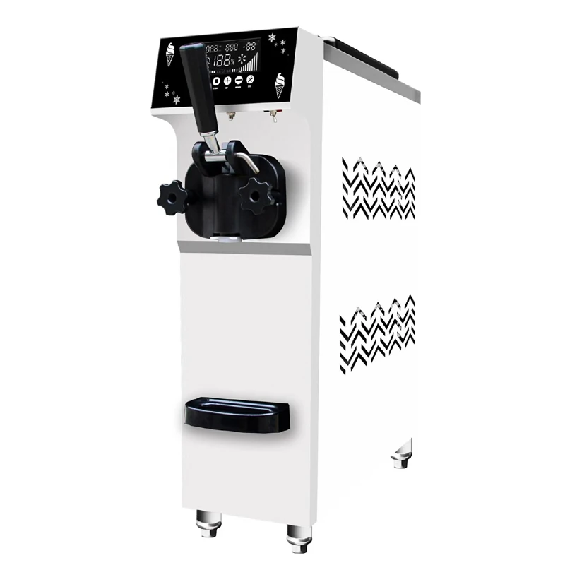 High quality soft ice cream machine / ice cream maker with a variety of colors to choose from 25L / H low price and large output
High quality soft ice cream machine / ice cream maker with a variety of colors to choose from 25L / H low price and large output
