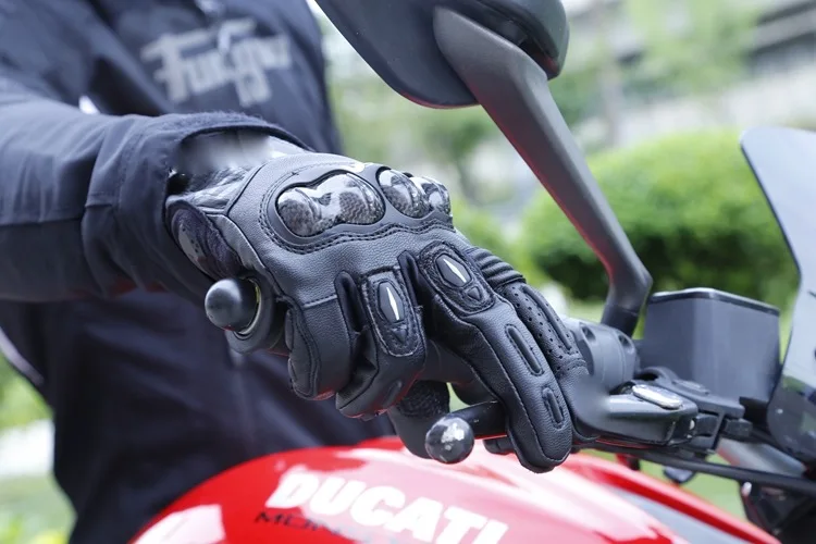 Men's Motorcycle Leather Protect Gloves scooter Cafe Bobber racing Glove Touch Screen breathable
Men's Motorcycle Leather Protect Gloves scooter Cafe Bobber racing Glove Touch Screen breathable