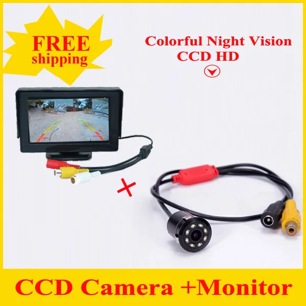 Акция 4,3-дюймовый TFT LCD монитор заднего вида + 8 LED камера 4,3 дюйма Бесплатная доставка горячая распродажа
Акция 4,3-дюймовый TFT LCD монитор заднего вида + 8 LED камера 4,3 дюйма Бесплатная доставка горячая распродажа