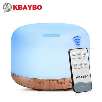 KBAYBO 550ml Remote Control Ultrasonic Humidifier Electric Aromatherapy Essential Oil Aroma Diffuser With 7 Color LED Lights
KBAYBO 550ml Remote Control Ultrasonic Humidifier Electric Aromatherapy Essential Oil Aroma Diffuser With 7 Color LED Lights