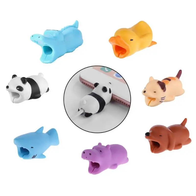Cute Bite Cartoon Animal Cable Protector Cord Wire Protection Mini Cover Charging Cable Winder
Cute Bite Cartoon Animal Cable Protector Cord Wire Protection Mini Cover Charging Cable Winder