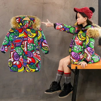 2018 Children Winter Jacket Hooded Coats Camouflage Thick Cotton Padded Jackets Girls Down Cotton Parka Warm Coat Long Outerwear
2018 Children Winter Jacket Hooded Coats Camouflage Thick Cotton Padded Jackets Girls Down Cotton Parka Warm Coat Long Outerwear