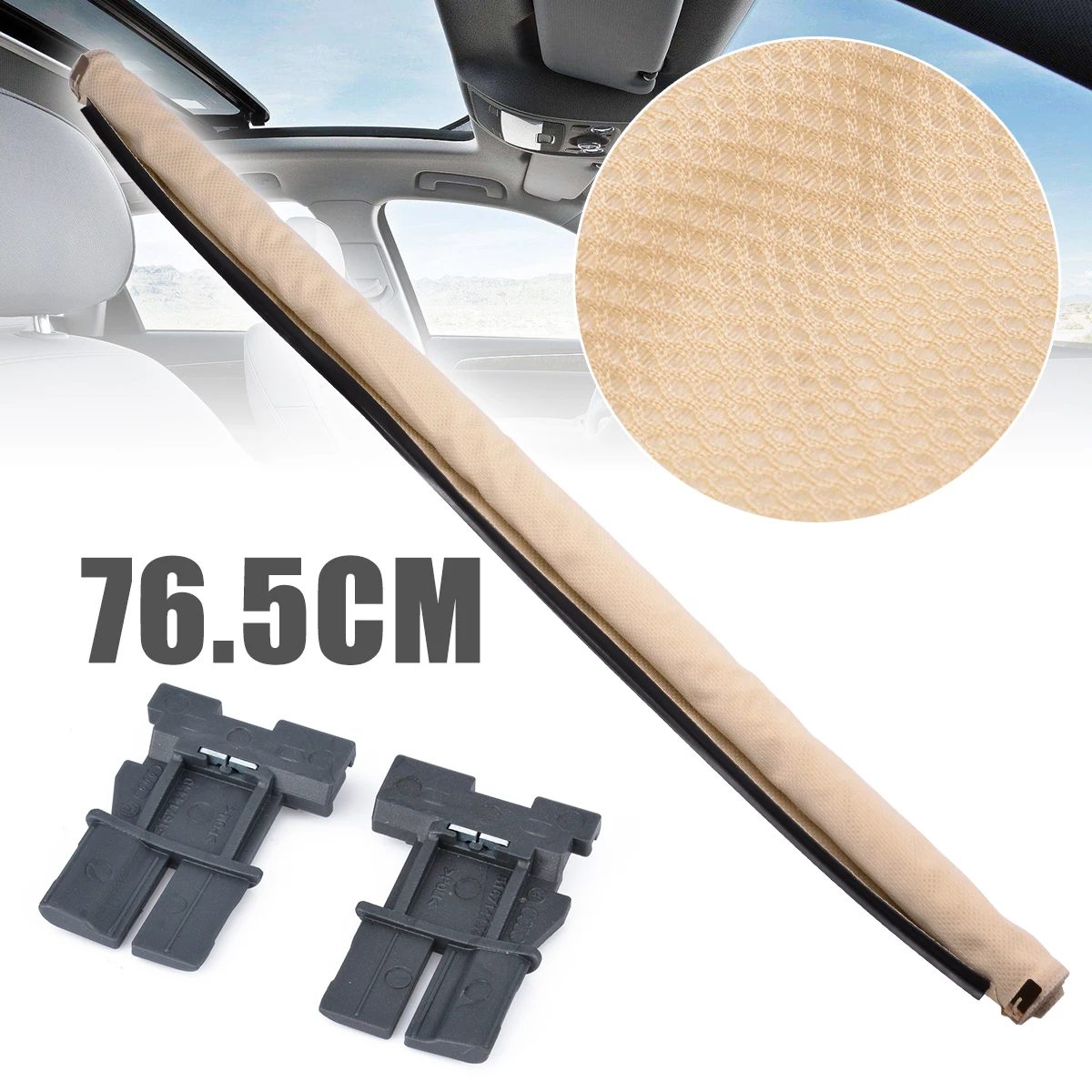 High Quality Car View Sunroof Sunshade Corn Beige Sun Shade1K9877307B For V-W S-haran T-iguan J-etta G-olf V-ariant Audi Q5
High Quality Car View Sunroof Sunshade Corn Beige Sun Shade1K9877307B For V-W S-haran T-iguan J-etta G-olf V-ariant Audi Q5