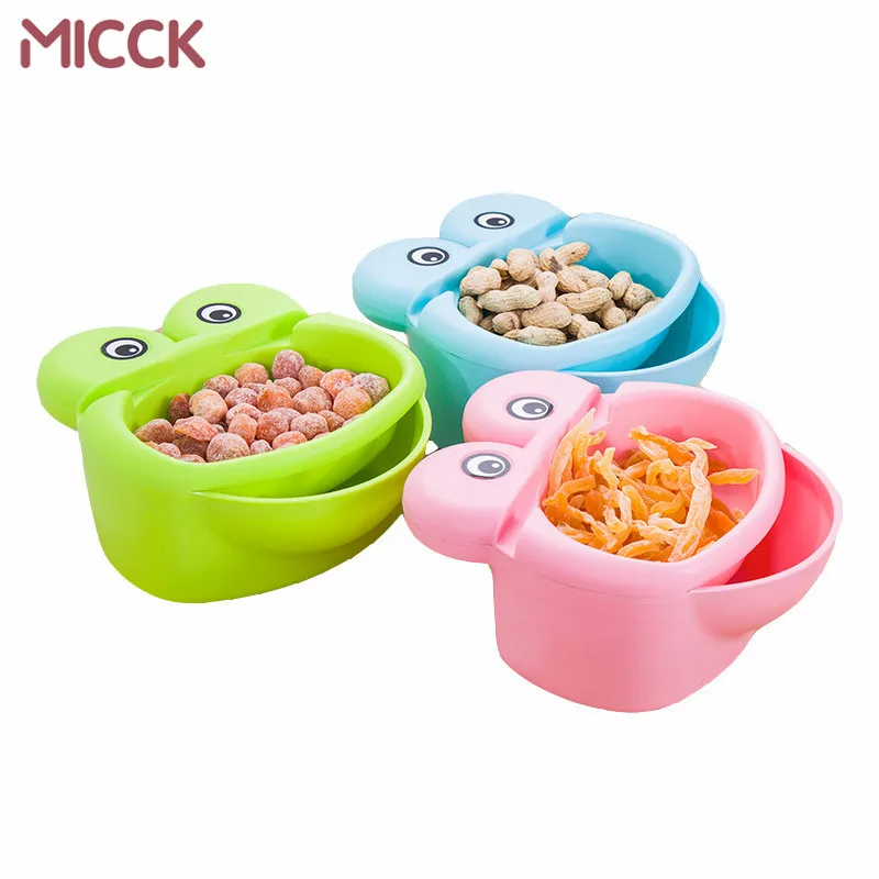 MICCK Storage Box Multifunctional Double Layer Dry Fruit Containers Snacks Seeds Lovely Frog Garbage Desk Dish Organizer
MICCK Storage Box Multifunctional Double Layer Dry Fruit Containers Snacks Seeds Lovely Frog Garbage Desk Dish Organizer