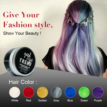 Gray Color One Time Wash Hair Color Instrant Hair Colour Fashion Hair Styling products 100ml 7Color
Gray Color One Time Wash Hair Color Instrant Hair Colour Fashion Hair Styling products 100ml 7Color