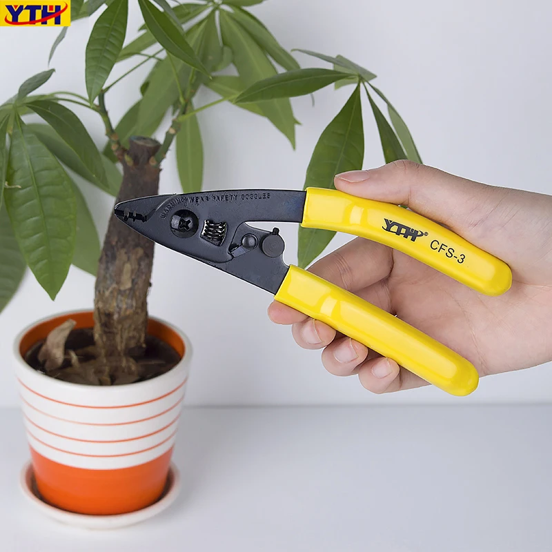 YTH CFS-S Wire Strippers Three Hole Stripper Plier for Miller Practical Three-port Fibre Stripper Fiber Stripping Pliers no box
YTH CFS-S Wire Strippers Three Hole Stripper Plier for Miller Practical Three-port Fibre Stripper Fiber Stripping Pliers no box