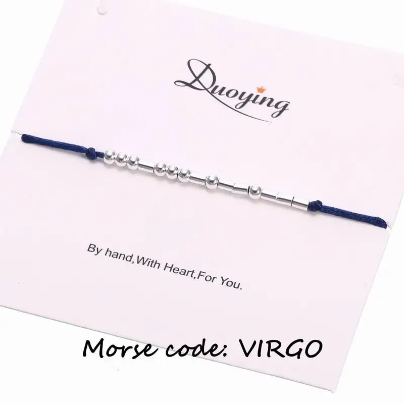 Duoying Morse Code Bracelet VIRGO Personalized Hidden Message Custom Message Bracelet Gift for Women Etsy Wish Supplier
Duoying Morse Code Bracelet VIRGO Personalized Hidden Message Custom Message Bracelet Gift for Women Etsy Wish Supplier