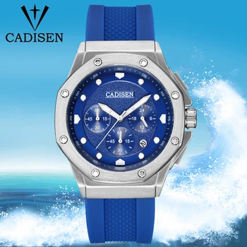 2019 CADISEN Fashion luxury brand Men's business watch military watch sport waterproof male Wrist Watch Quartz Relogio Masculino
2019 CADISEN Fashion luxury brand Men's business watch military watch sport waterproof male Wrist Watch Quartz Relogio Masculino