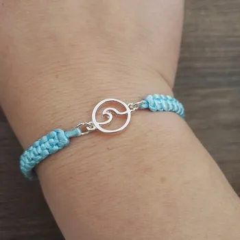 SanLan 12pcs Fashion Dainty Ocean jewelry Wave Bracelet Simple handmade Wave String Bracelet
SanLan 12pcs Fashion Dainty Ocean jewelry Wave Bracelet Simple handmade Wave String Bracelet