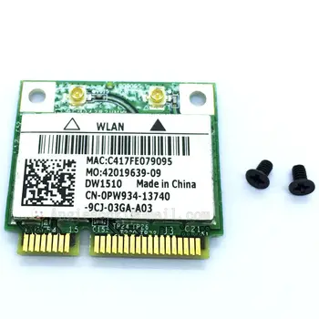 DW1510 Wireless-N Wlan Half-Mini pcl-e 300mbps WIFI Card BCM94322HM8L BCM4322 Dual brand 0PW934 for DELL E4200 E6500 M2400
DW1510 Wireless-N Wlan Half-Mini pcl-e 300mbps WIFI Card BCM94322HM8L BCM4322 Dual brand 0PW934 for DELL E4200 E6500 M2400