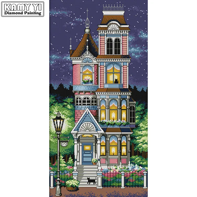 5D Diy Diamond Painting rhinestones Home decor Diamond embroidery"A quiet night Scenic"Diamond mosaic
5D Diy Diamond Painting rhinestones Home decor Diamond embroidery"A quiet night Scenic"Diamond mosaic