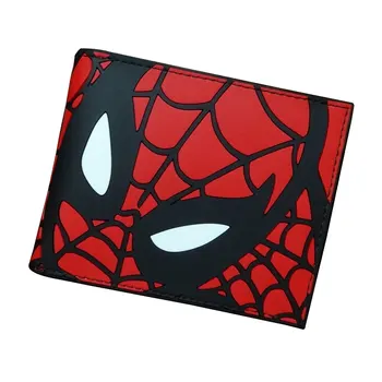 New Designer Wallet Spiderman PU Leather PVC Card Bags Men Casual Purse Gift Anime Cartoon Spider PVC Short Wallets portafoglio
New Designer Wallet Spiderman PU Leather PVC Card Bags Men Casual Purse Gift Anime Cartoon Spider PVC Short Wallets portafoglio