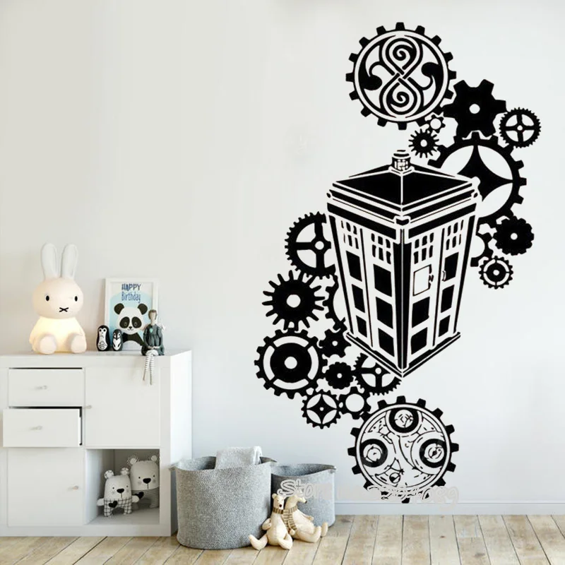 Tardis Doctor Who silhouette Wall Stickers Vinyl Decals famous police box Kids bedroom Living Room Nursery Decor Murals EA317
Tardis Doctor Who silhouette Wall Stickers Vinyl Decals famous police box Kids bedroom Living Room Nursery Decor Murals EA317