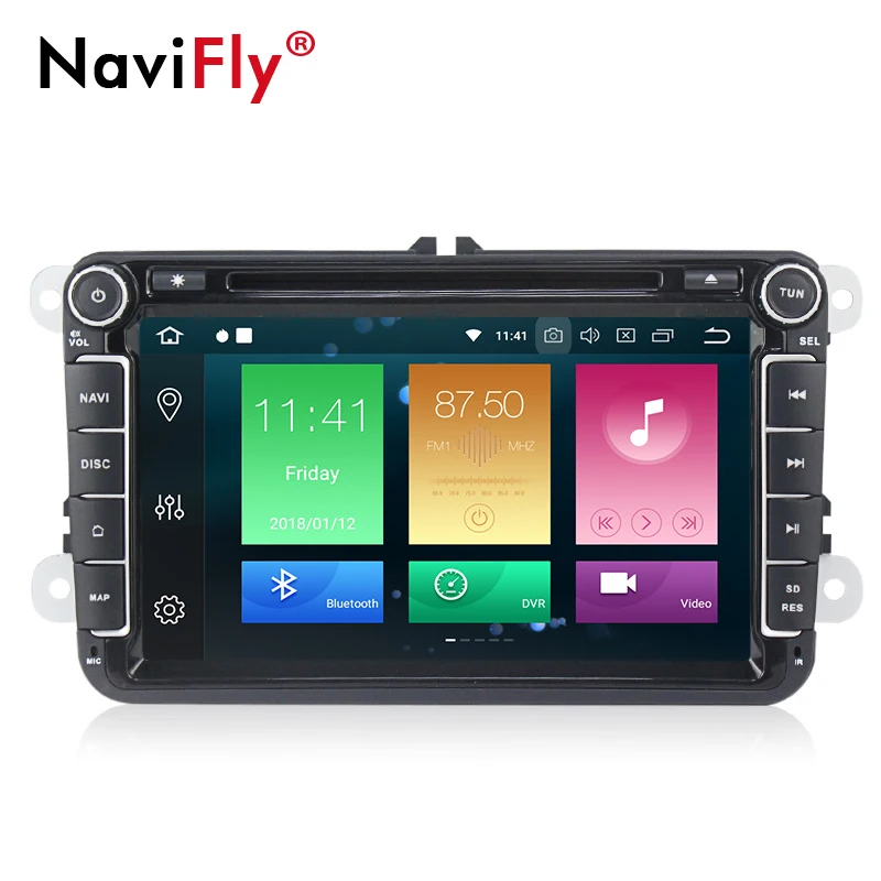 NaviFly 2 din Android 8.0 car multimedia player for VW Volkswagen golf 5 6 passat B6 B7 CC touran skoda octavia superb
NaviFly 2 din Android 8.0 car multimedia player for VW Volkswagen golf 5 6 passat B6 B7 CC touran skoda octavia superb