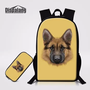 Dispalang Cute Dog Head Printing School Bags 2 PCS/ Set Backpacks Pencil Case For Girls Boys Women Casual Shoulder Bag Rugzak
Dispalang Cute Dog Head Printing School Bags 2 PCS/ Set Backpacks Pencil Case For Girls Boys Women Casual Shoulder Bag Rugzak