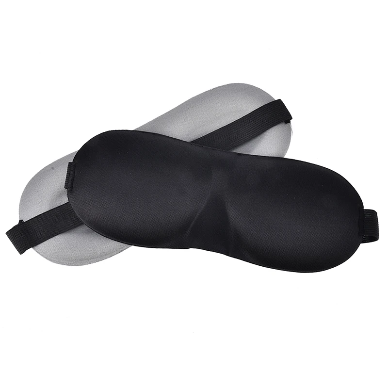 1Pc Women/Men Soft Portable Blindfold Travel Eyepatch 3D Sleep Mask Natural Sleeping Eye Mask Eyeshade Cover Shade Eye Patch