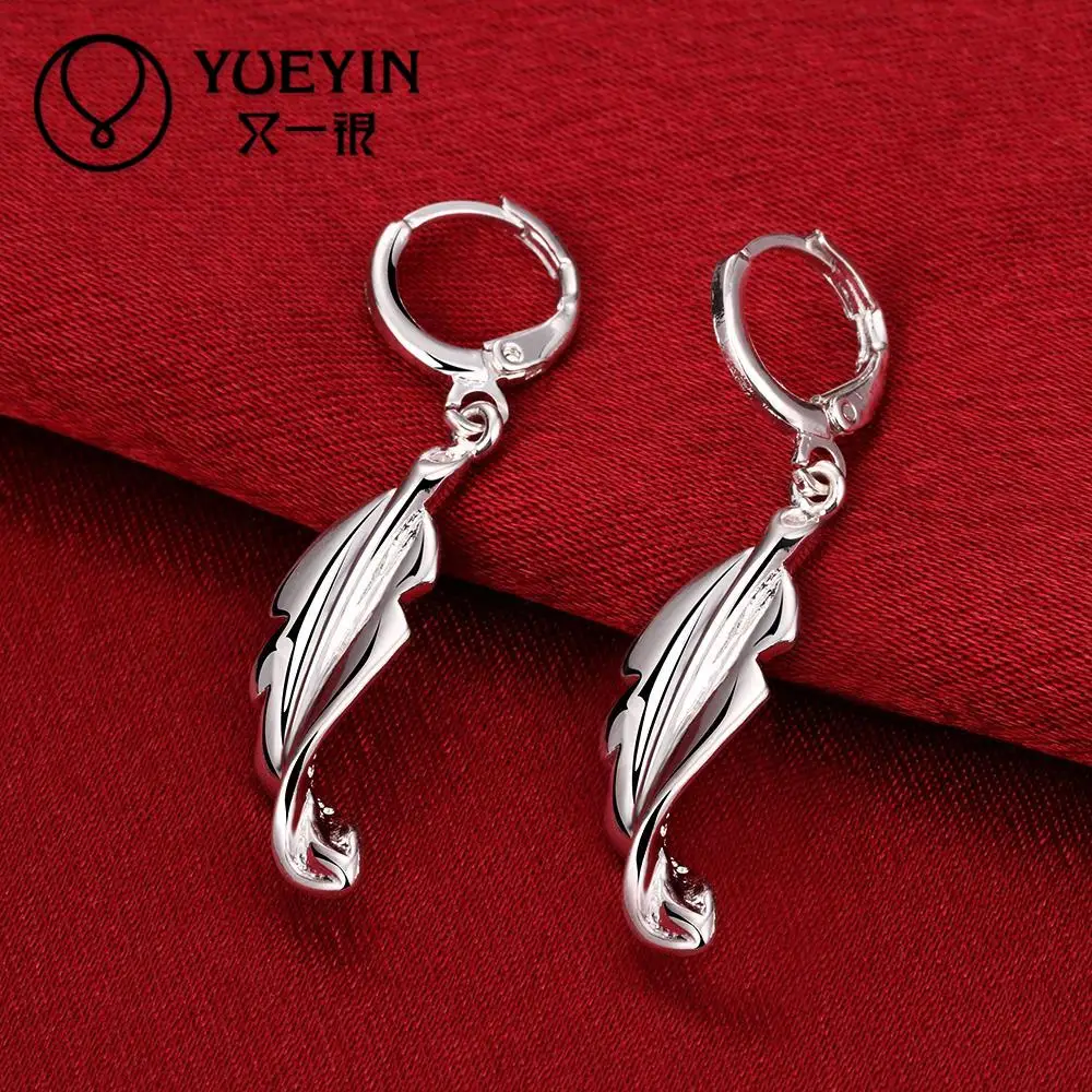 High quality silver plated Earrings New Fashion Jewelry for women's wedding silver-plated long drop earrings dangle earrings
High quality silver plated Earrings New Fashion Jewelry for women's wedding silver-plated long drop earrings dangle earrings