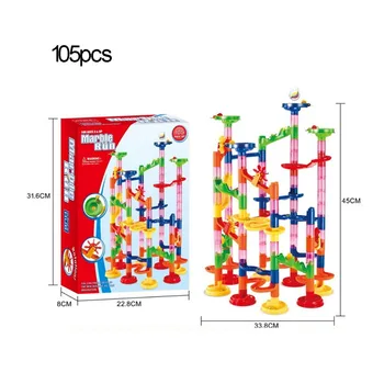3 Size DIY Construction Marble Toys Gifts For Children Baby Kids Race Run Maze Balls Track Building Blocks Early Educational
3 Size DIY Construction Marble Toys Gifts For Children Baby Kids Race Run Maze Balls Track Building Blocks Early Educational