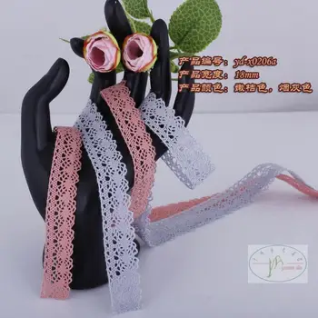 300yards 1.8cm meticulous tiny cotton yards gray & pink colors cotton lace trim Christmas handcrafts lace,clothing accessories
300yards 1.8cm meticulous tiny cotton yards gray & pink colors cotton lace trim Christmas handcrafts lace,clothing accessories