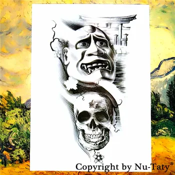 SHNAPIGN Clown Zombie Temporary Tattoo Body Art Flash Tattoo Stickers 21*15cm Waterproof Car Styling Home Decor Wall Sticker
SHNAPIGN Clown Zombie Temporary Tattoo Body Art Flash Tattoo Stickers 21*15cm Waterproof Car Styling Home Decor Wall Sticker