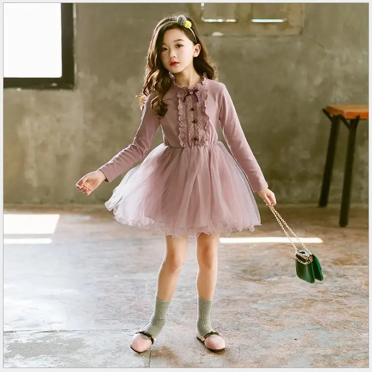 girls princess lace tulle dress teenager girls long sleeve dress fall winter sweet tiered birthday party dress for school girls
girls princess lace tulle dress teenager girls long sleeve dress fall winter sweet tiered birthday party dress for school girls