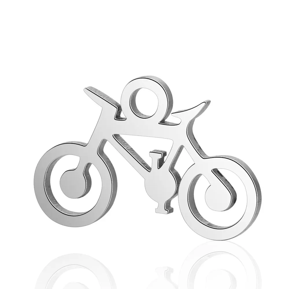 Full Polished Floating Stainless Steel Laser Incision Bicycle Charm Pendants for Bracelet Necklace DIY Jewelry Making
Full Polished Floating Stainless Steel Laser Incision Bicycle Charm Pendants for Bracelet Necklace DIY Jewelry Making