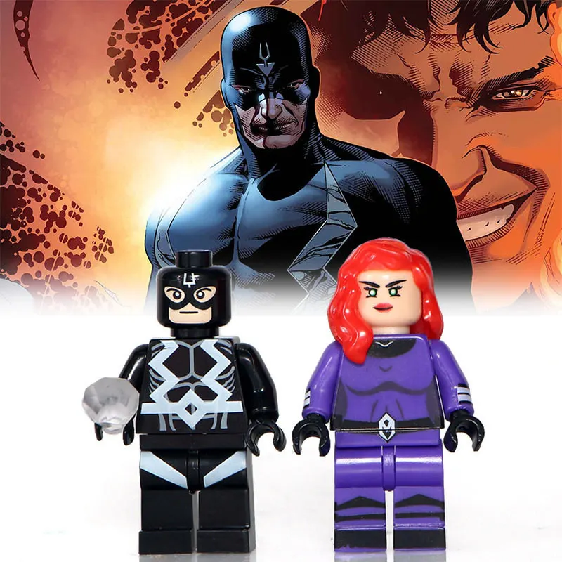 2PCS\LOT Super Heroes Double Sale Medusa Black Bolt Buiding Blocks ActionFor Children Gifts KL026 XH365
2PCS\LOT Super Heroes Double Sale Medusa Black Bolt Buiding Blocks ActionFor Children Gifts KL026 XH365