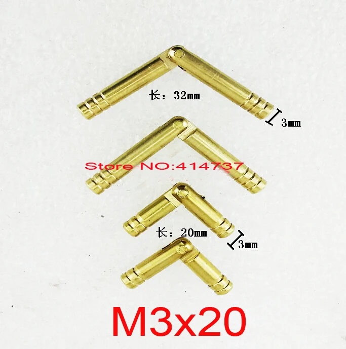 Durable 50pcs M3*20mm 3mm Brass Barrel Hinge Round Cylindrical Hidden Cabinet Hinges Concealed Invisible Mortise Mount Hinge
Durable 50pcs M3*20mm 3mm Brass Barrel Hinge Round Cylindrical Hidden Cabinet Hinges Concealed Invisible Mortise Mount Hinge
